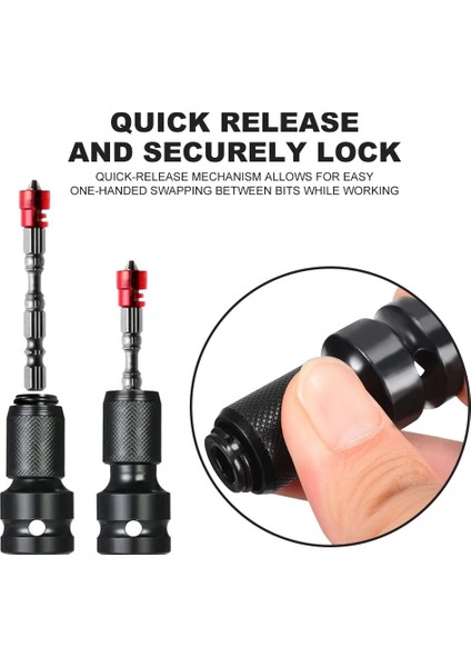1 Takım Standart Tip 1/2 Inç Kare 1/4 Inç Altıgen Cırcır Soket Darbeli Anahtar Soket Adaptörü Ingiliz Anahtarı Takımı Sürücü Dönüştürücü Hızlı Bırakma Aracı 50MM (Yurt Dışından) modelleri