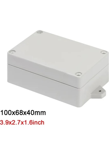 A-100X68X40MM 1 Adet IP67 Su Geçirmez Elektronik Proje Kutuları Plastik Abs Beyaz Açık Bağlantı Kutusu Enstrüman Muhafaza Kutusu Anti-Statik Sıcak Satış (Yurt Dışından)