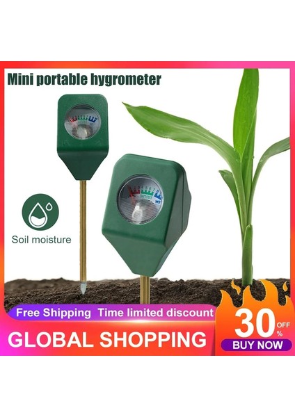 2 Adet Test Cihazı Mini Taşınabilir Higrometre Test Cihazı Toprak Nemi Sıcaklık Ölçer Dedektörü Bahçe Tesisi Çiçek Saksı Toprak Analiz Aracı (Yurt Dışından) fırsatları