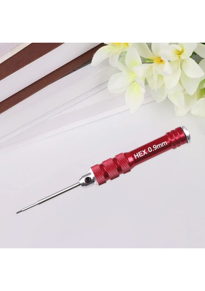 0.9mm Hss Araçları Altıgen Tornavida Seti Kırmızı Kolu 0.9 1.27 1.3 1.5mm Tornavida Rc Helikopter Rc Oyuncaklar Fpv Yarış Drone Arabalar Tekne (Yurt Dışından) indirimleri