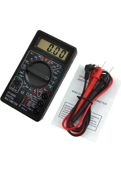 YB50502 DT-830D Mini Cep Dijital Multimetre 1999 Sayımlar Volt Amp Ohm Diyot Hfe Süreklilik Test Cihazı Ampermetre Voltmetre Ohmmetre (Yurt Dışından)