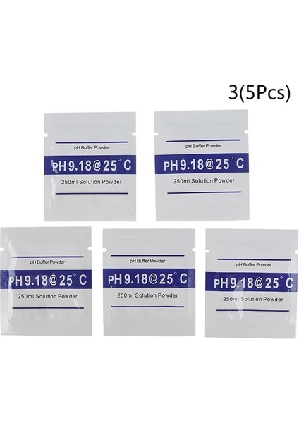 5 Adet 5/15 Adet Ph Tampon Tozu Ölçü Kalibrasyonu Solutionph4.00/ 6.86 /9.18 Dijital Pm Test Ölçer Sıhhi Tesisat (Yurt Dışından)