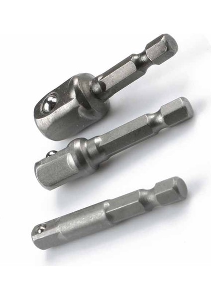 3 Adet (1 Takım) Hex Elektrikli Matkap Ucu Sürücü Soket Uçları Seti 1/4 "3/8" 1/2 "adaptör Anahtarı Kol Uzatma Çubuğu Elektrikli Tornavida Uçları Aracı (Yurt Dışından) indirimleri