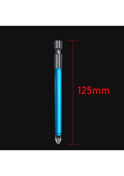 125MM Ph2 Çapraz Matkap Ucu Kafa Tornavida Uçları El Aletleri Kaymaz Elektrikli Hex Shank Manyetik Tornavida Matkap Ucu Toplu Kafa Aracı (Yurt Dışından)