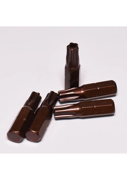 T30-5 Adet 5 Adet 25MM 5 Noktalı Tornavida Ucu 1/4 "hex Shank Torx Matkap Ucu Tamir Araçları Tornavida Seti T8 T10 T15 T20 T25 T27 T30 T40 (Yurt Dışından) fırsatları