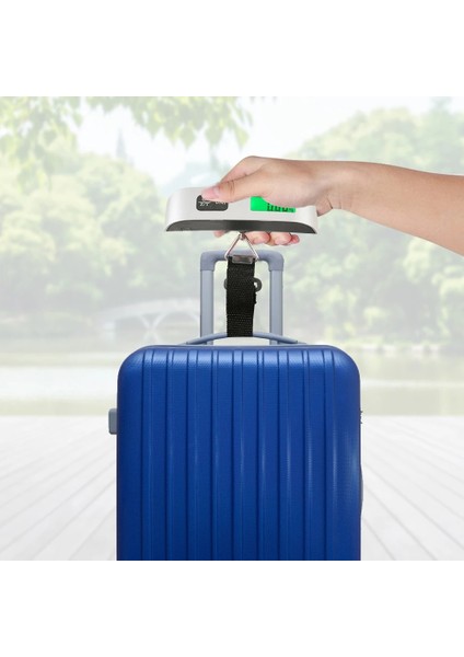 B 50 KG/110LB Dijital Elektronik Bagaj Ölçeği Taşınabilir Bavul Ölçeği Saplı Seyahat Çantası Asılı Cep Balık Oltası Asılı Terazi (Yurt Dışından) modelleri