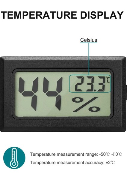 Beyaz Mini Kablosuz Dijital LCD Kapalı Uygun Sıcaklık Sensörü Nem Ölçer Termometre Higrometre Ölçer (Yurt Dışından) indirimleri