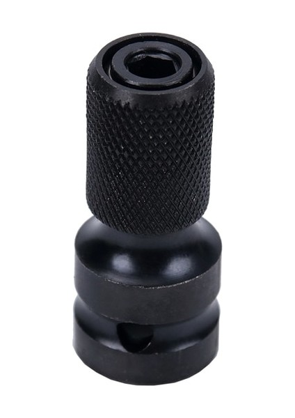 Siyah 1 Adet 1/2 Inç Kare 1/4 Inç Altıgen Cırcır Lokma Anahtar Soket Adaptörü Ingiliz Anahtarı Takımı Sürücü Dönüştürücü Darbe Aracı (Yurt Dışından)