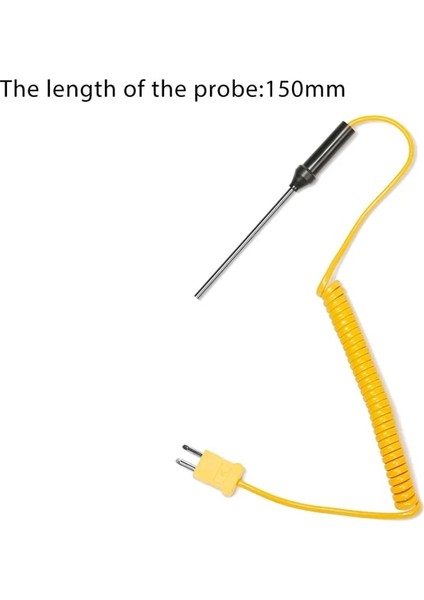 150MM Dıy Dayanıklı K-Tipi Termokupl Prob Sensörü Sıcaklık Kontrol Cihazı -50°c Ila 1200°C Tel Kablo ile Ev Aletleri Ölçme (Yurt Dışından)