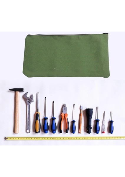 L-30X10X10CM 1 Adet El Alet Çantası Küçük Vidalar Çiviler Matkap Ucu Metal Parçalar Alet Çantası Su Geçirmez Kanvas Alet Çantası Organizatör Kanvas Alet Çantası (Yurt Dışından) indirimleri