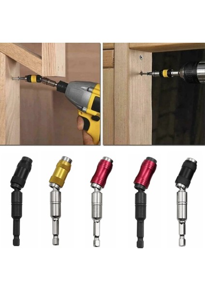 Siyah Set 1/4 "altıgen Manyetik Halka Tornavida Uçları Matkap El Aletleri Matkap Ucu Uzatma Çubuğu Hızlı Değişim Tutucu Tahrik Kılavuzu Vida Matkap Ucu (Yurt Dışından) indirimleri
