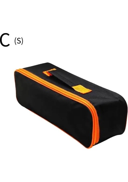 Siyah M Oxford Kumaş Alet Çantası Elektrikçi Donanım Kiti Taşınabilir Kanvas Organizatör Depolama Araçları Alet Çantası Çanta Alet Çantası Küçük C0R0 (Yurt Dışından)