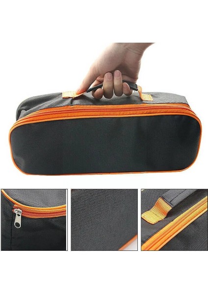 Siyah M Oxford Kumaş Alet Çantası Elektrikçi Donanım Kiti Taşınabilir Kanvas Organizatör Depolama Araçları Alet Çantası Çanta Alet Çantası Küçük C0R0 (Yurt Dışından) modelleri