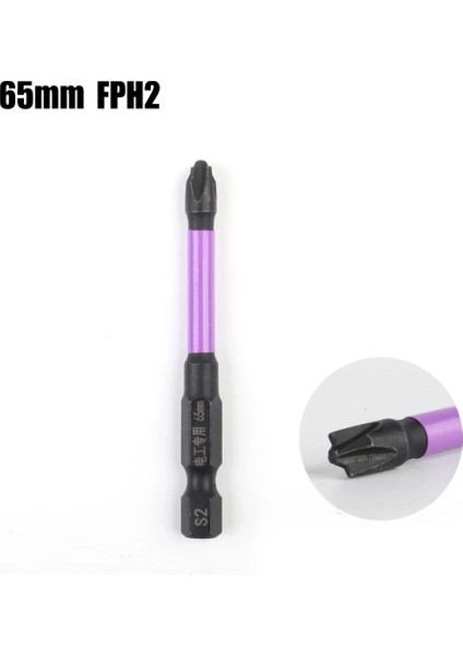 1 Adet 65 mm Fpz3 Özel Manyetizma Çapraz Tornavida Bit Fph1 Fph2 Fph3 Somun Sürücüleri 65-150MM Soket Anahtarı Elektrikli El Aletleri (Yurt Dışından)