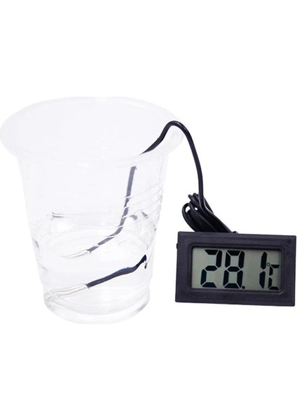 Pembe Mini Dijital LCD Kapalı Uygun Sıcaklık Sensörü Nem Ölçer Termometre Higrometre Ölçer (Yurt Dışından) fırsatları