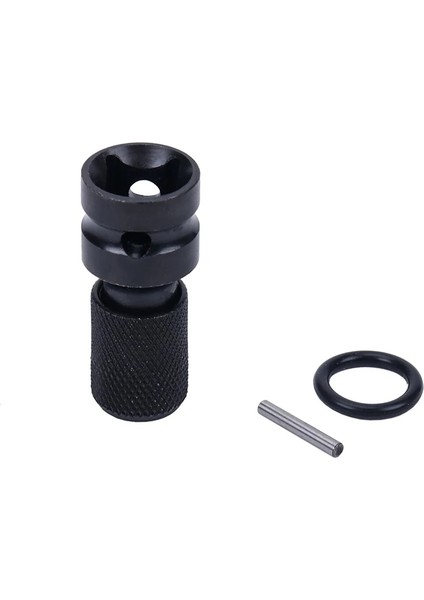 Siyah 1 Adet 1/2 Inç Kare 1/4 Inç Altıgen Cırcır Lokma Anahtar Soket Adaptörü Ingiliz Anahtarı Takımı Sürücü Dönüştürücü Darbe Aracı (Yurt Dışından)