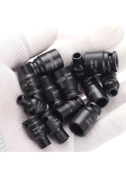 12MM 1 Adet 1/4 Inç 6.35MM 4-14MM Hava Soketi Adaptörü Evrensel 6 Köşe Kol Elektrik ve Manuel Anahtar (Yurt Dışından) modelleri