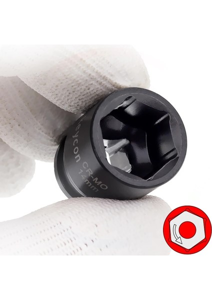 12MM 1 Adet 1/4 Inç 6.35MM 4-14MM Hava Soketi Adaptörü Evrensel 6 Köşe Kol Elektrik ve Manuel Anahtar (Yurt Dışından) fırsatları