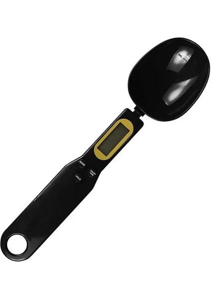 Siyah Dijital Mutfak Terazisi 500G/0.1G Mutfak Ölçüm Kaşığı Gıda Ölçeği Dağıtımı Için Kahve Çekirdekleri Süt Unu Baharat (Yurt Dışından)