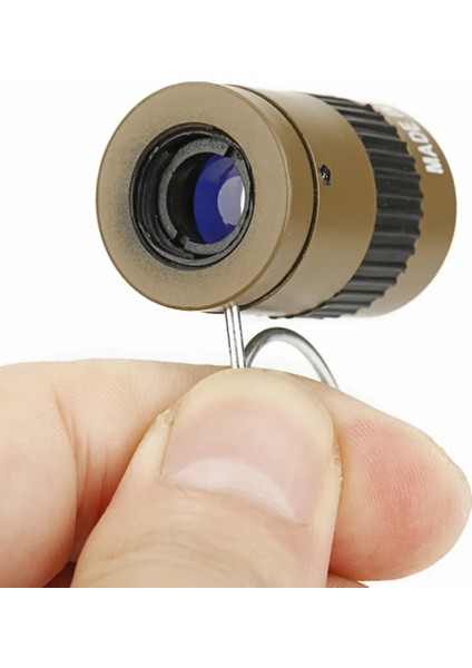 Siyah Cep Hd Monoküler Teleskop Hinking Taktik Mini El Teleskop 2.5X17.5 Optik Ultra Minyatür Parmak Toka Teleskop (Yurt Dışından) modelleri