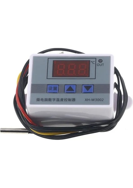 W3002-AC110-220V W3001 W3002 Dijital Kontrol Sıcaklık Mikrobilgisayar Termostat Anahtarı Termometre Yeni Termoregülatör 12/24/220V (Yurt Dışından)