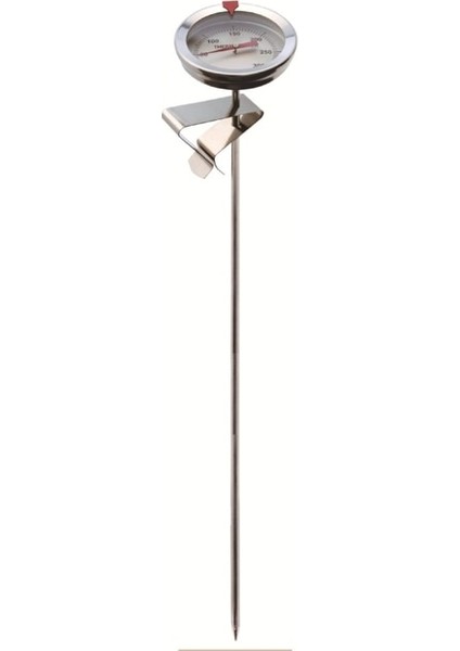 30CM 11.8in Anında Okuma Et Termometresi Derin Kızartma Termometresi Fırın Termometresi Yemeklik Yağ Için Derin Kızartma Fry Barbekü Izgara 2 Tip Q84D (Yurt Dışından)