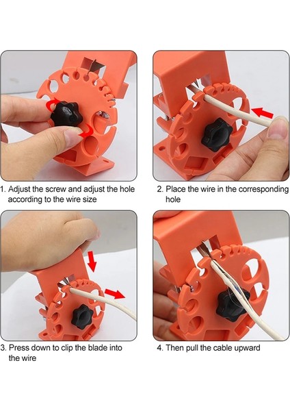 Siyah El Bakır Tel Striptizci Manuel Tel Sıyırma Makinesi Kablo Striptizci Aracı (Yurt Dışından) fırsatları