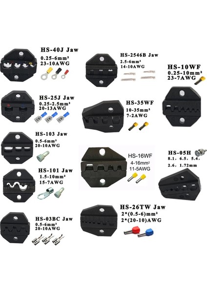 HS-103 Hs Serisi Pense 230MM Çene Tel Kesme Özel Çeneler HS-40J HS-2546B HS-26TW HS-35WF HS-101 Cırcır Sıkma Pensesi Avrupa Tarzı (Yurt Dışından) fiyatları