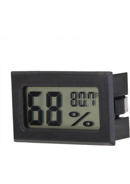 03 Mini LCD Dijital Termometre Higrometre Sıcaklık Kapalı Uygun Sıcaklık Sensörü Nem Ölçer Ölçer Aletleri (Yurt Dışından)