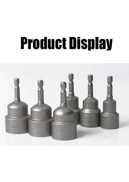 14MM x 65MM 1 Adet 3MM-24MM Altıgen Darbe Soketi Manyetik Olmayan Somun Tornavida Seti 1/4 6.35MM Anahtarı 65MM Uzun Adaptör Elektrikli Matkap Soket Kiti (Yurt Dışından) modelleri