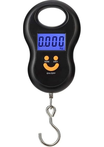 Black1 Terazi Taşınabilir Dijital Mutfak Terazisi Mini Ölçekli Elektronik Balıkçılık Bagaj Seyahat Ağırlık Steelyard 50 kg 10G Ağırlık (Yurt Dışından)