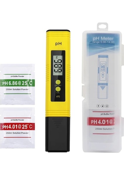 Arka Aydınlatma Yok Bağırma Arka Aydınlatma Ph Ölçer 0.01 0-14 Ölçüm Aralığı ile Su Kalitesi Test Cihazı Için Yüksek Hassasiyet Uygun Akvaryum Yüzme Havuzu (Yurt Dışından)