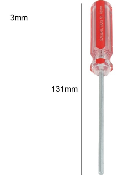 2.5mm 1 Adet Altıgen Tornavida 1.5/2/2.5/3/4/5/6mm Düz Kafa Hex Shank Manyetik Tornavida Çelik El Manuel Aracı Tamir Araçları (Yurt Dışından) fiyatları