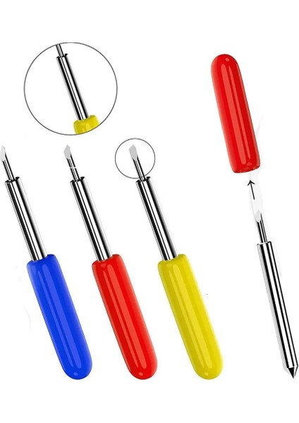 30 Derece 10 Adet/paket Cricut Makinesi Için Cricut Bıçakları Için Ince Uçlu Bıçakların Değiştirilmesi 30° 45° 60° Cricut Makinesi Için Derin Kesme Bıçakları Paketi (Yurt Dışından) fırsatları