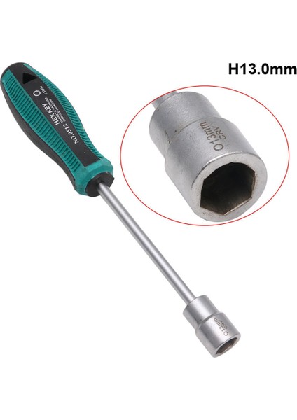 H4.5mm 3MM-14MM Metal Altıgen Soket Sürücü Anahtarı Tornavida Somun Anahtar Nutdriver Araba Oto Tamir El Aracı Tornavida Parafusadeira (Yurt Dışından) fiyatları