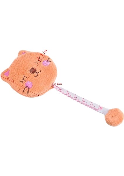 02 1 Adet Rastgele Kumaş Yapma Bantları Sevimli Karikatür Peluş Hayvanlar Şekli 150 cm 60 Inç Dikiş Aracı Ölçü Cetvel Geri Çekilebilir Bant (Yurt Dışından) fiyatları