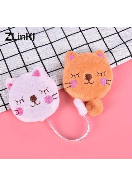 02 1 Adet Rastgele Kumaş Yapma Bantları Sevimli Karikatür Peluş Hayvanlar Şekli 150 cm 60 Inç Dikiş Aracı Ölçü Cetvel Geri Çekilebilir Bant (Yurt Dışından) modelleri