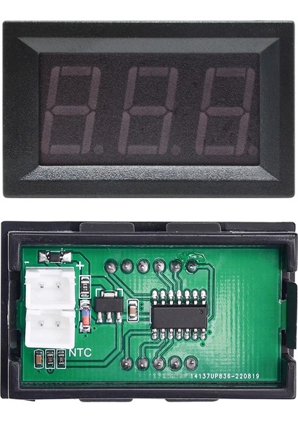 Çubuk Mavi DC12V 0.56 "mini Dijital LED Termometre Araba Sıcaklık Monitörü Için Panel Metre Ölçüm Aralığı -50-120 ℃ Sıcaklık Probu ile (Yurt Dışından) fiyatları