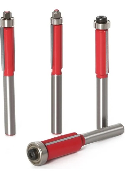 6mm Shank D Meslek Alaşım Ağaç Işçisi Freze Kesici 6mm 1/4 "shank Gömme Kırpma Ahşap Freze Uçları Rulman Uçlu Değirmen Aksesuarları (Yurt Dışından) indirimleri