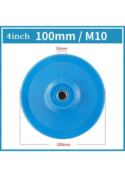 4 Inç M14 3/4 Inç Parlatma Pedi Zımpara Diski Destek Pedi Yapışkanlı Disk Araba Boyası Bakım M10/M14/M16 Threadpolishingdiscs (Yurt Dışından) fırsatları