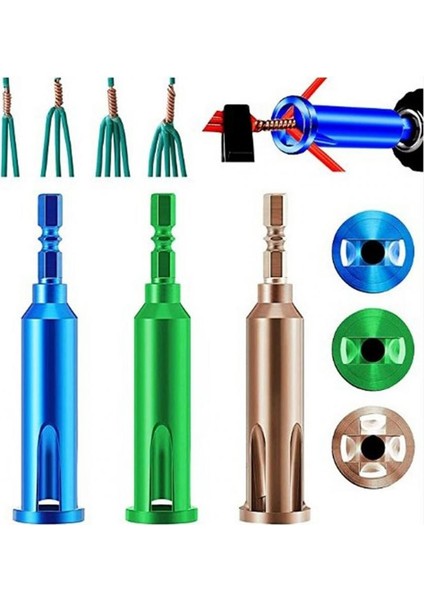 Altın Profesyonel Tel Twister Altıgen Saplı Tel Striptizci Elektrikçi Büküm Tel Aracı Elektrikli Matkap Için Katlama Makinesi Konnektörü (Yurt Dışından) modelleri