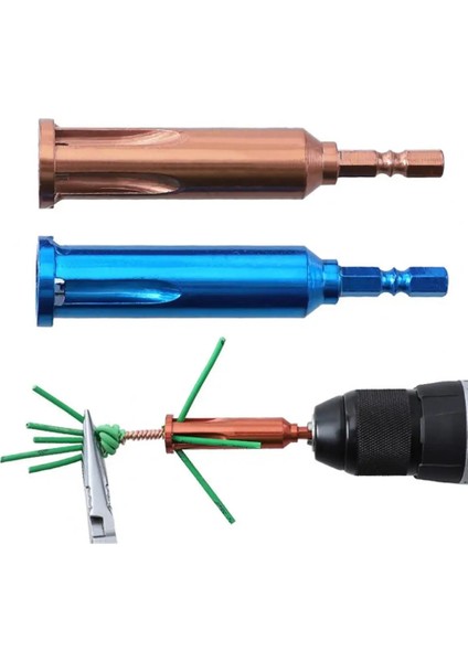Altın Profesyonel Tel Twister Altıgen Saplı Tel Striptizci Elektrikçi Büküm Tel Aracı Elektrikli Matkap Için Katlama Makinesi Konnektörü (Yurt Dışından) indirimleri