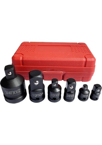 1-4 Ila 3-8 1/4 "3/8" 1/2 "3/4" Soket Dönüştürücü Adaptör Redüktör Seti Sürücü Darbe Soketi Adaptörü Araba Bisiklet Garaj Tamir Aracı (Yurt Dışından)