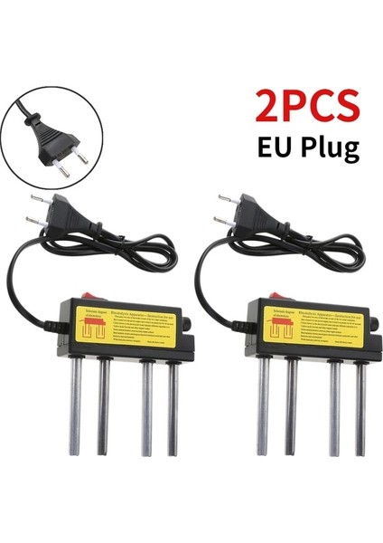 2 Adet Ab Tak Ab/abd Plug Su Kalitesi Elektroliz Testi Premium Elektrot Çubuk Elektroliz Aleti Ev Yüzme Havuzu Tds Test Cihazı (Yurt Dışından)
