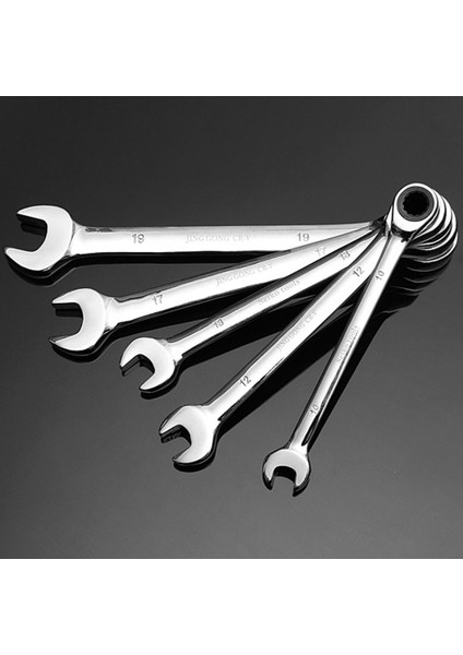 8mm Cırcır Kombinasyonu Metrik Anahtar Diş Dişli Halkası Tork ve Anahtar Aletleri Onarım Için Bir Anahtar Seti (Yurt Dışından) modelleri