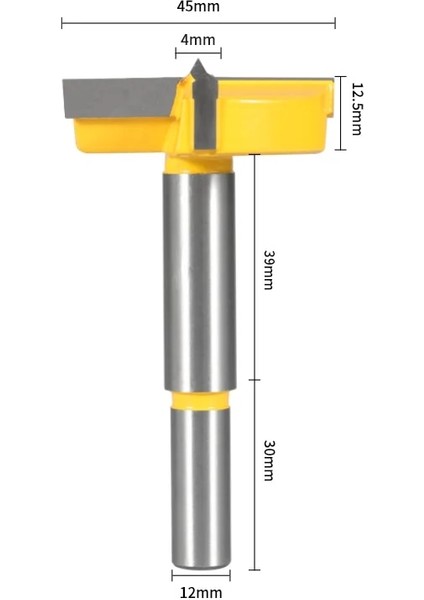 14MM Yusun 14MM-45MM Forstner Matkap Ucu Menteşe Sıkıcı Uçları 2 Bıçak Iki Kesici Yönlendirici Bit Ağaç Işleme Freze Kesicisi Ahşap Yüz Mill (Yurt Dışından) indirimleri