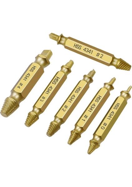 4 Adet 6 Adet Hasarlı Vida Çıkarıcı Matkap Ucu Seti Kırık Vida Cıvata Sökücü Soyulmuş Vidalar Çıkarıcı Yıkım Araçları Anahtar Seti (Yurt Dışından) indirimleri