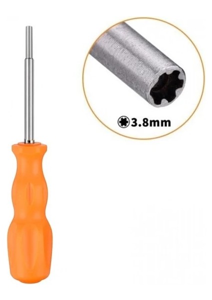 3.8mm 3.8mm/4.5mm Güvenlik Tornavida Tamir Aracı Gamebit Nes Snes N64 Gameboy Sega ve Gameboy Renkli Kartuşları Tornavida (Yurt Dışından)