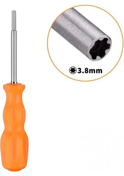 3.8mm 3.8mm/4.5mm Güvenlik Tornavida Tamir Aracı Gamebit Nes Snes N64 Gameboy Sega ve Gameboy Renkli Kartuşları Tornavida (Yurt Dışından)