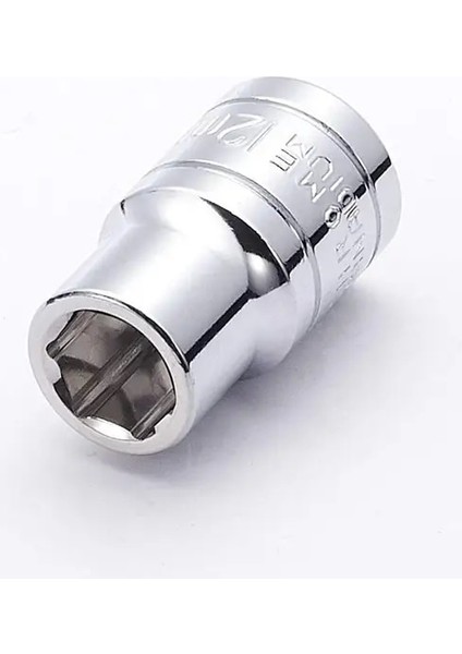 12MM x 1 Adet Utoolmart Sıcak 1/2 "sürücü 8 ~ 26MM Kısa Kollu 6 Nokta Aks Somunu Altıgen Torx Darbe Soketi 38MM Uzun Cr-V Altıgen Kollu 1 Adet/2 Adet (Yurt Dışından)